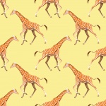 Padrão de papel de parede de girafa
