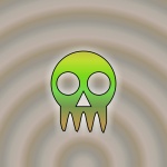 Green skull 3