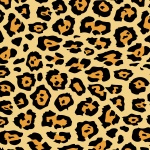 Imprimé motif peau de léopard
