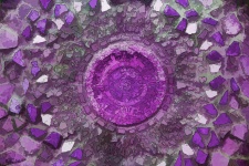 Fondo azteca púrpura