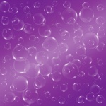 Fondo de burbujas púrpuras