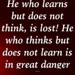 Quote on learning