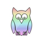 Rainbow owl 3