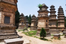 Shaolin chrám Monatery hrobů