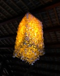 Shell chandelier