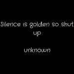 Milczenie jest złotem