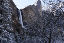 Śnieg w Yosemite