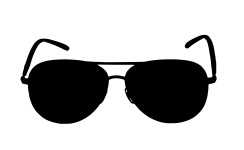 Sonnenbrille, Brille, dunkel, rot,