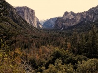 Alagútnézet Yosemite