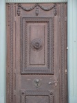 Porta dell'ornamento in legno