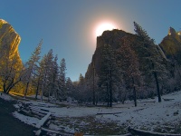 Nascer do sol de Yosemite