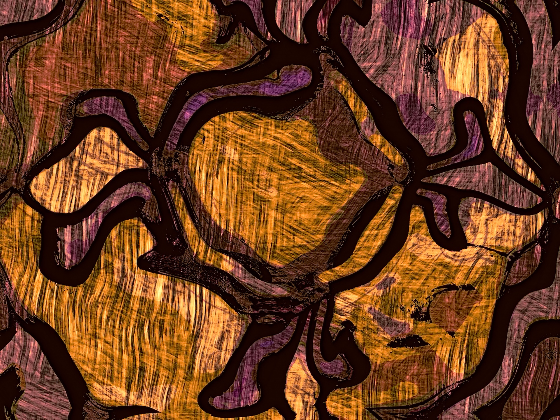 Fond de boussole abstraite - brun