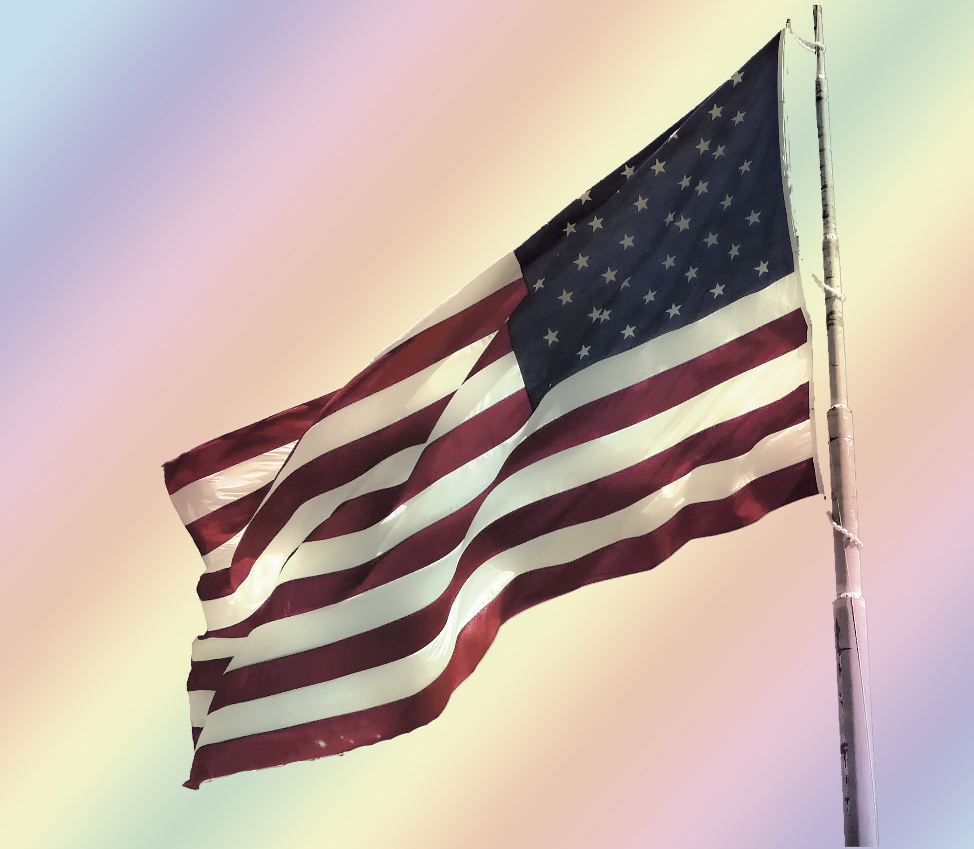 Amerikaanse vlagachtergrond 4