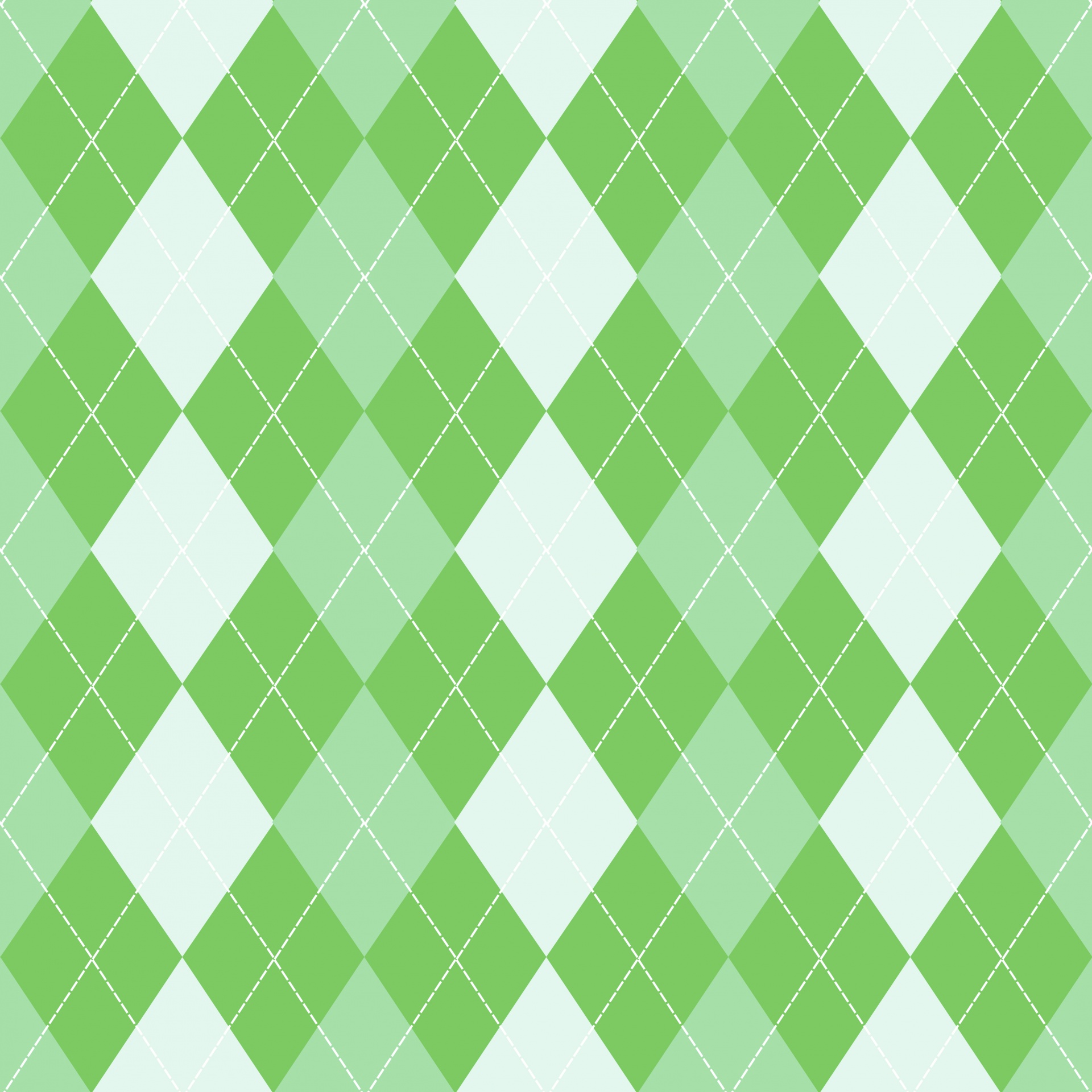 菱形背景绿色模式