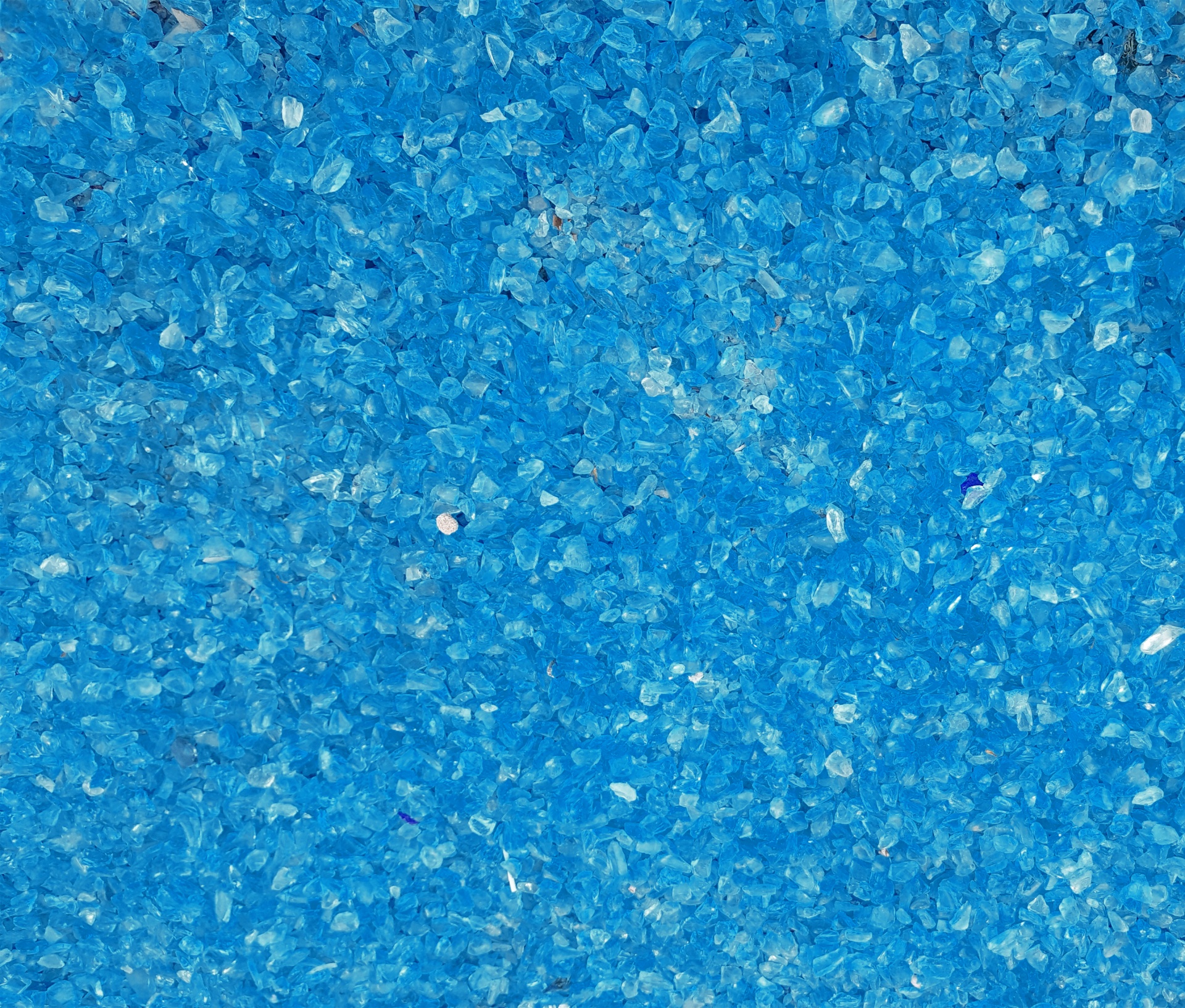 Tło Blue Glass Pebbles