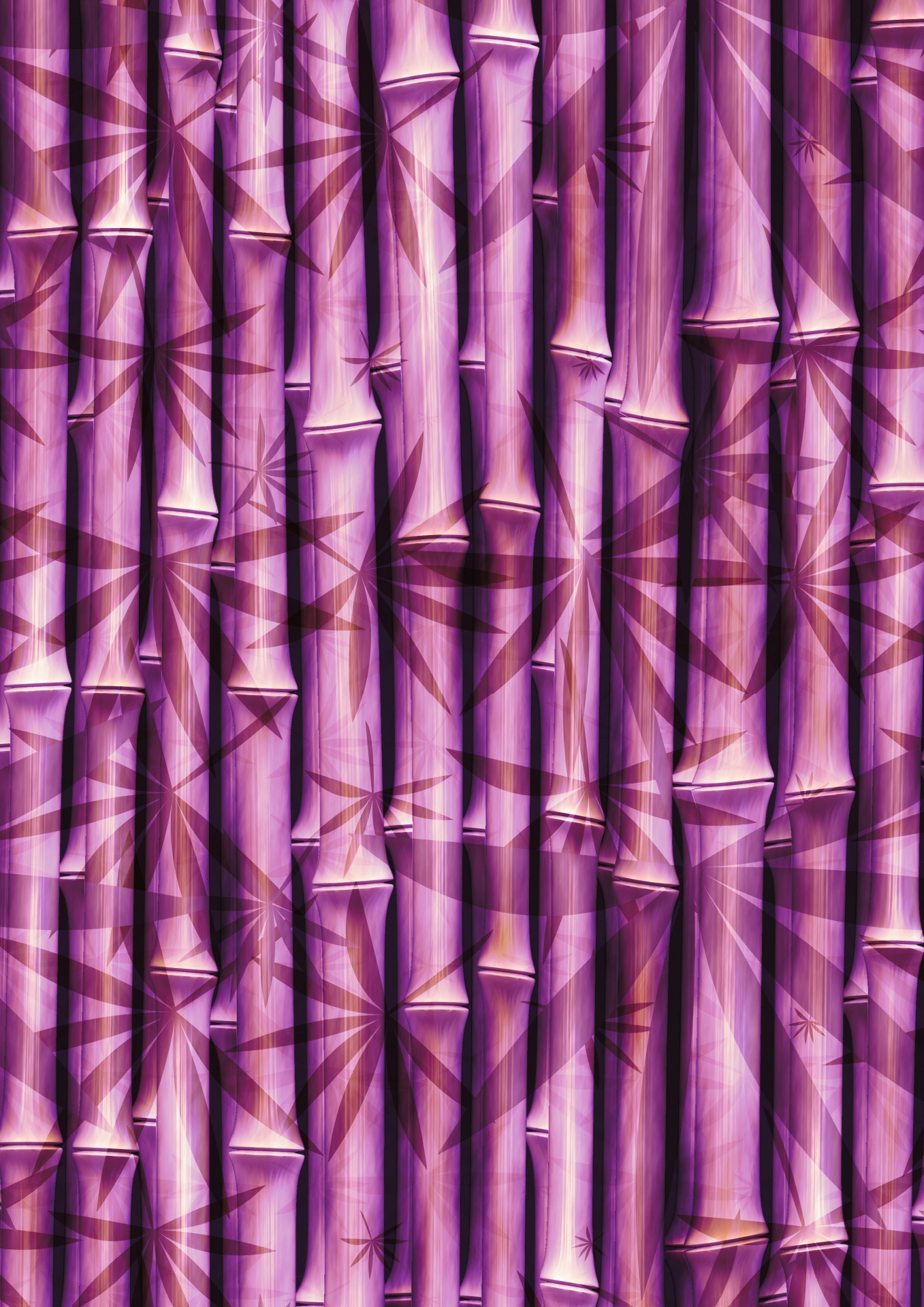 Bamboe achtergrond behangpatroon