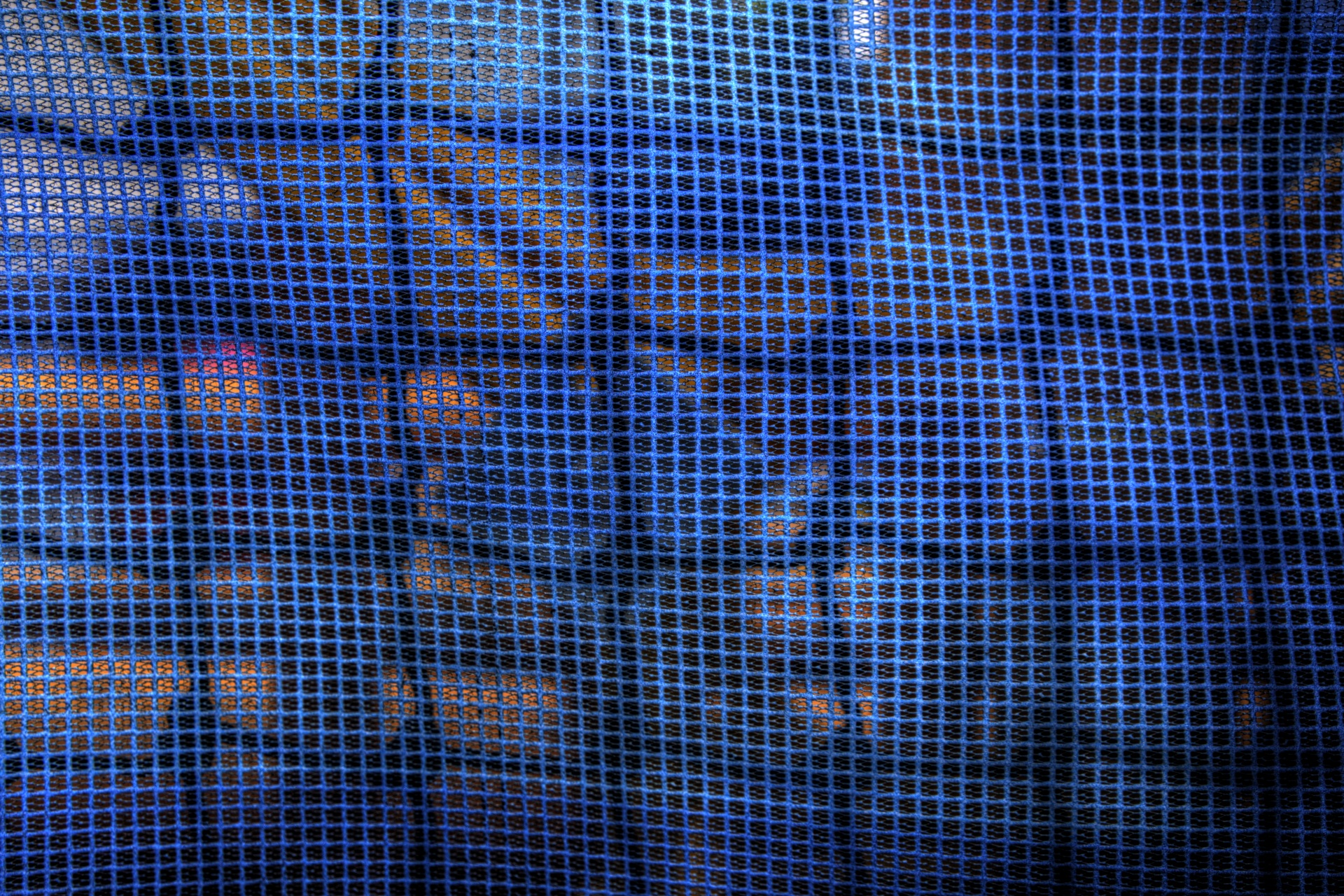 Blauwe netto patroon achtergrondstructuu