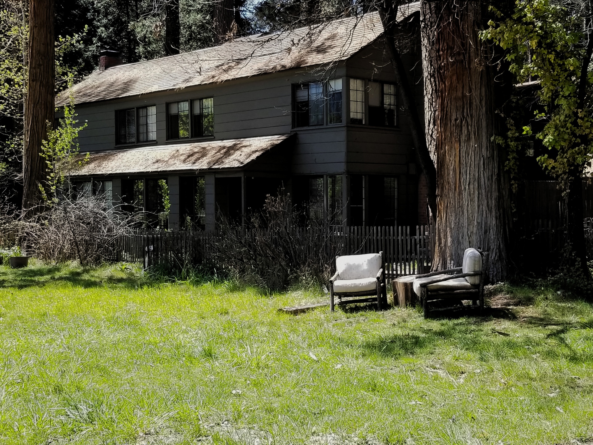 Hut naar huis in Yosemite Park