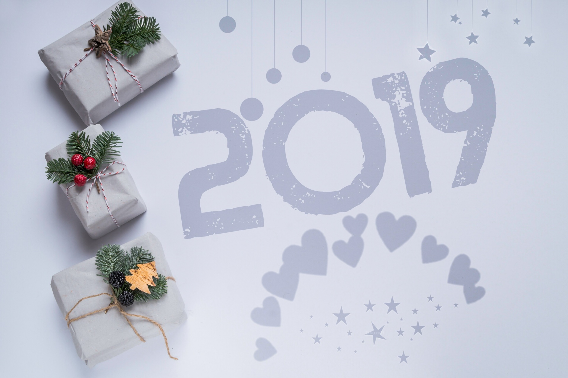 Kerstmis, cadeautjes, nieuwjaar, 2019,