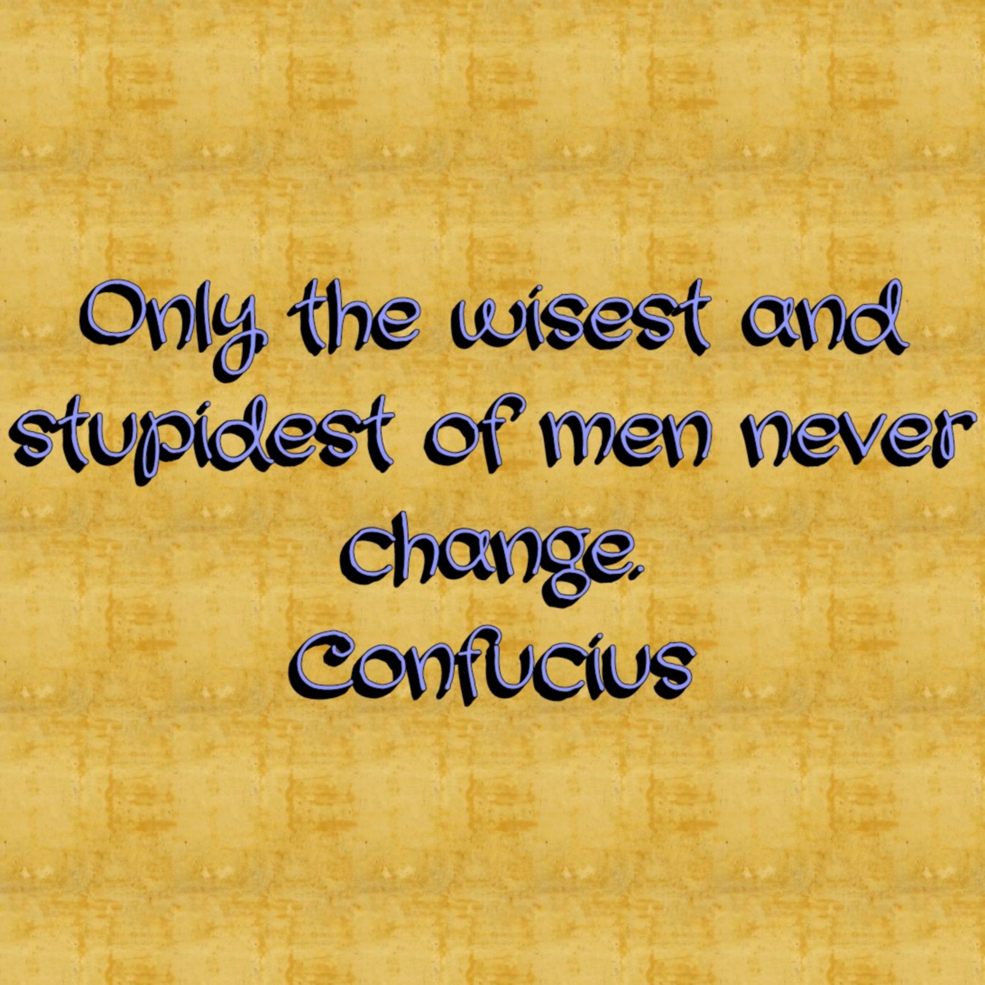 Confucius citaat over verandering