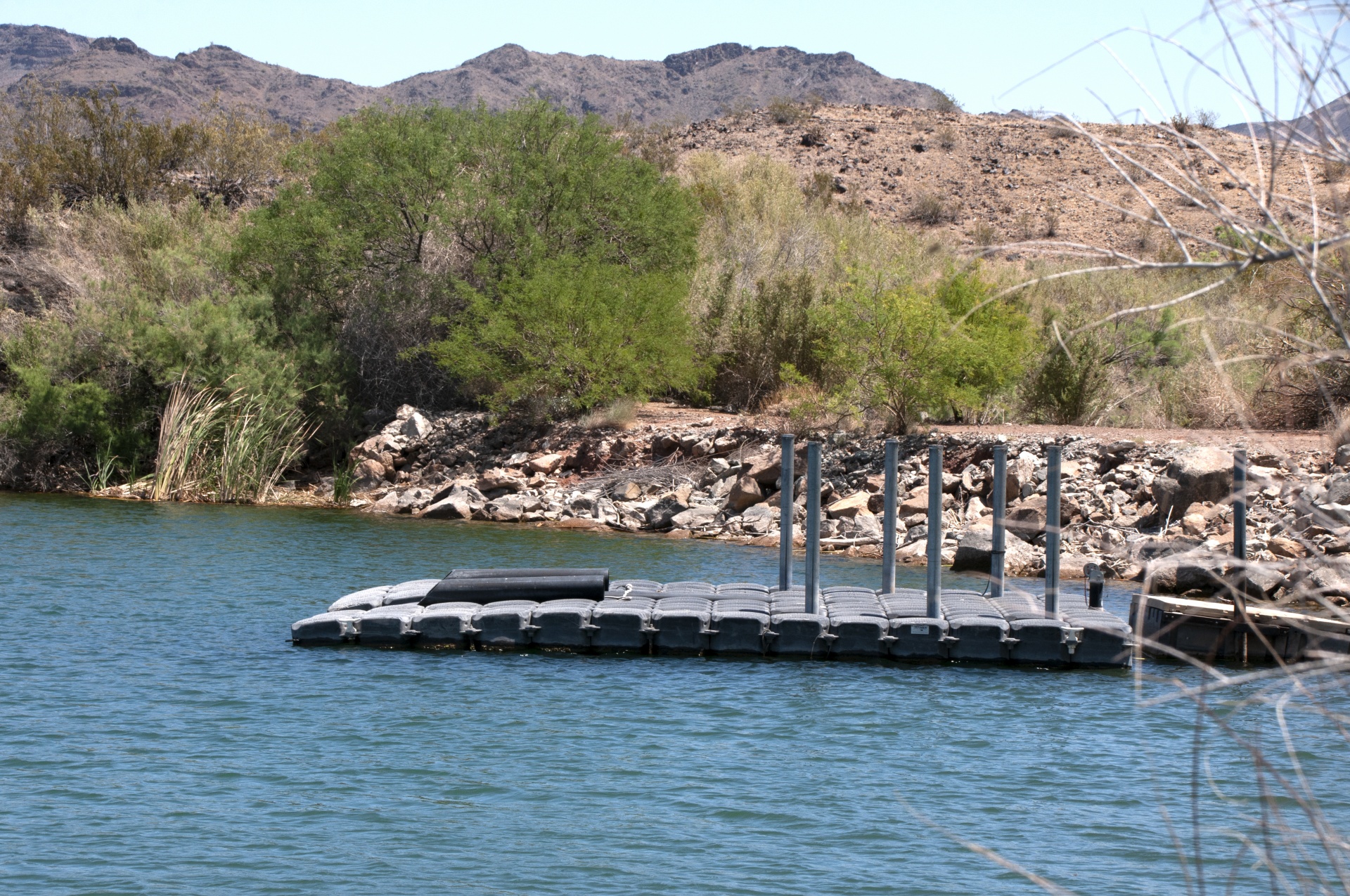 Desert Lake Boat Dock