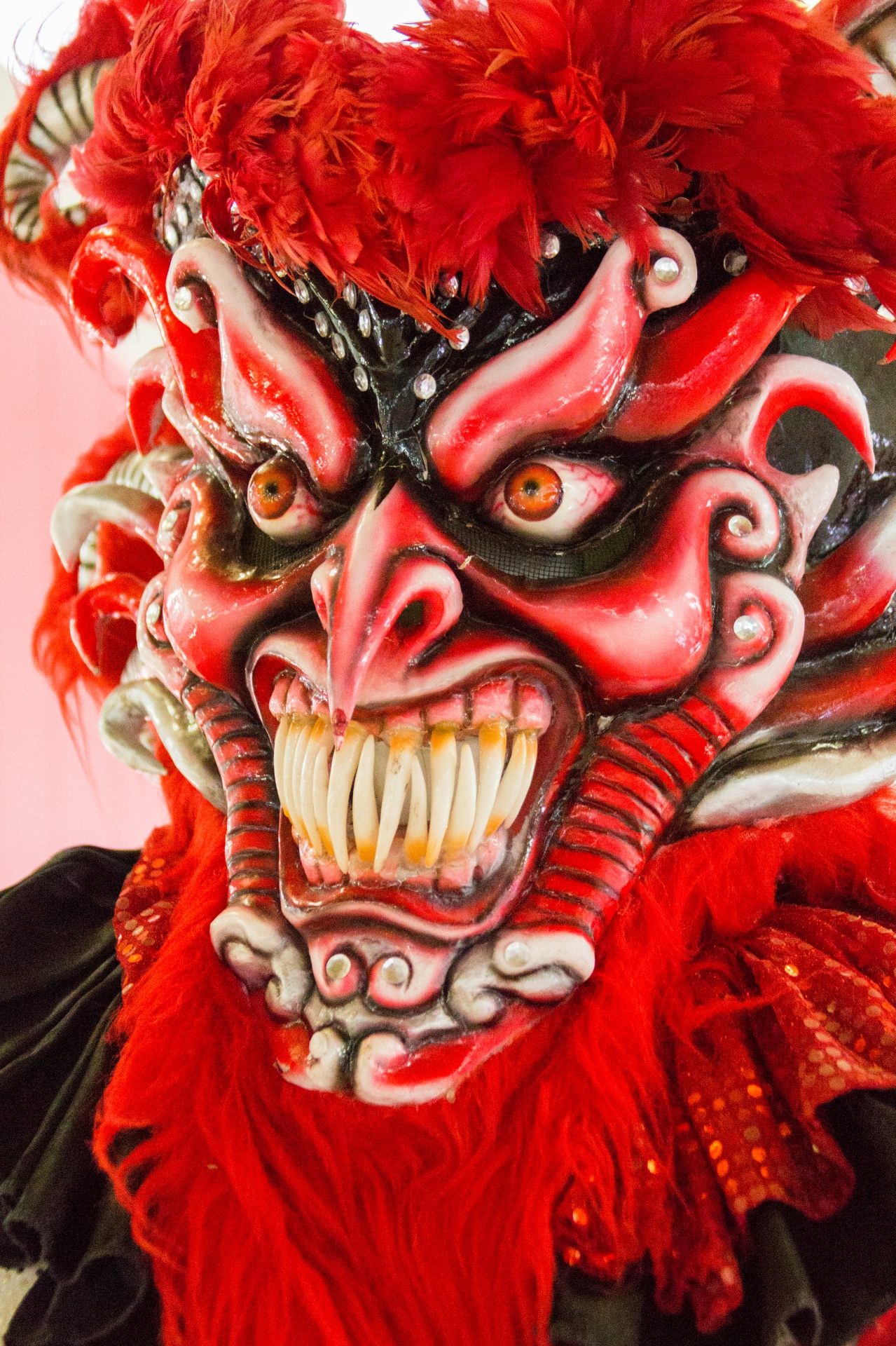 Dominicaanse carnaval masker