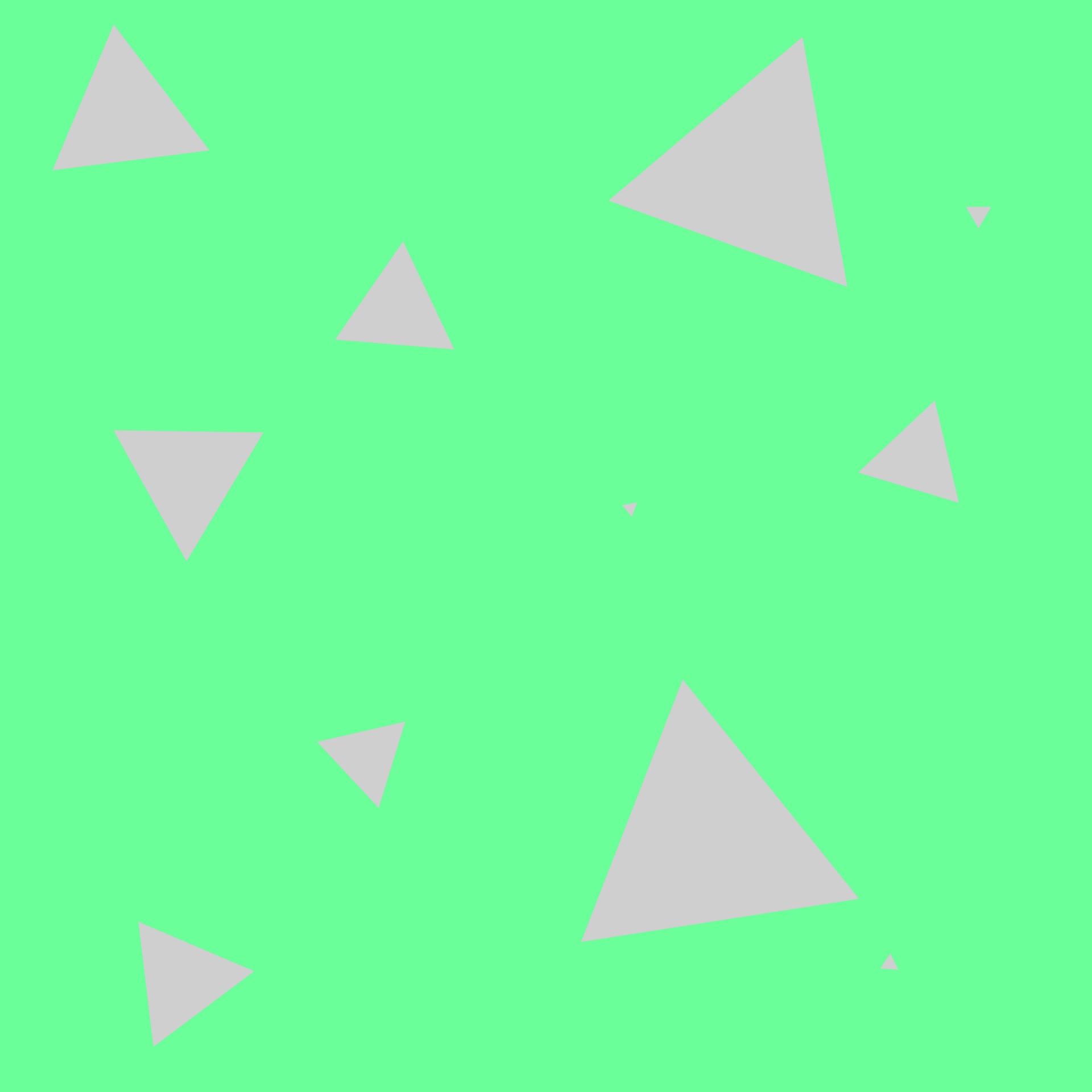 Vallende driehoeken