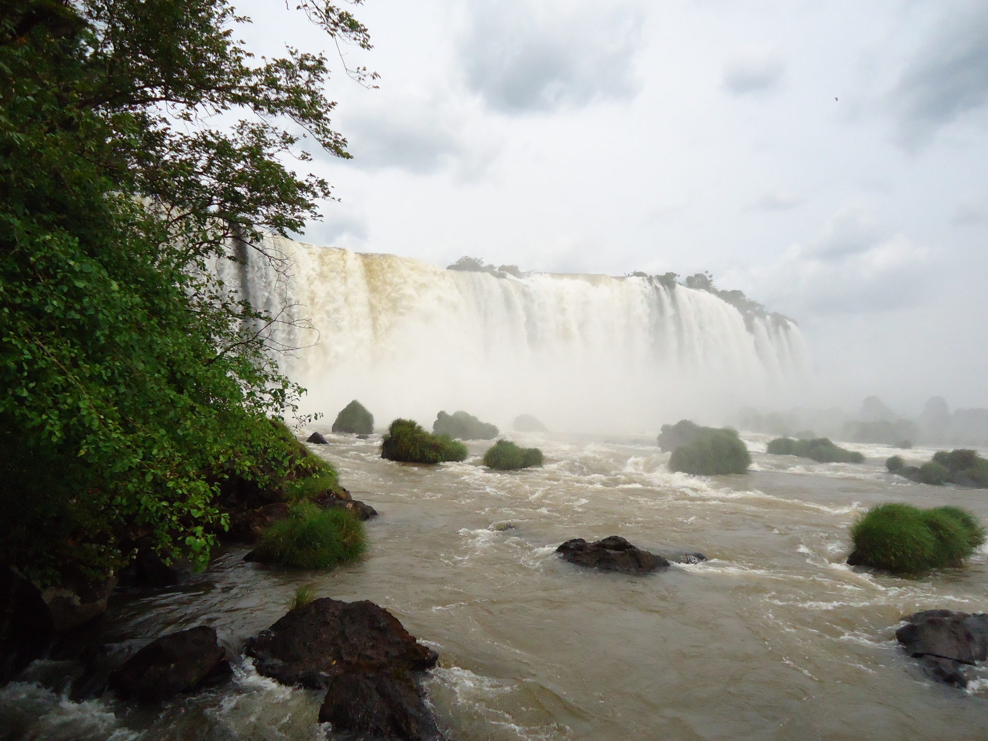 Monding van de Iguazu