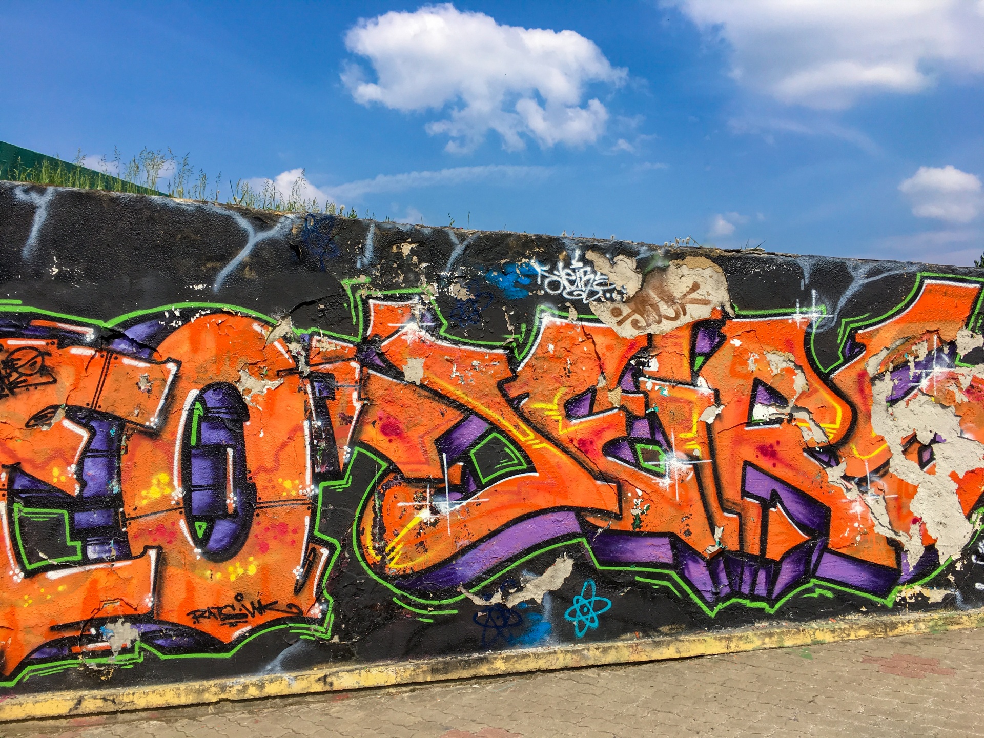 Graffiti muur