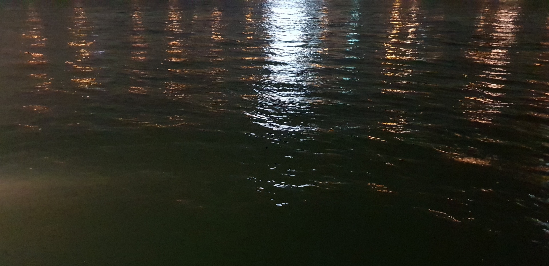 Lichtreflecties Nijl rivier