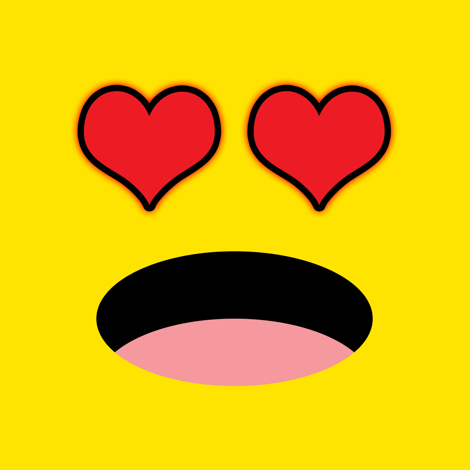 Älskar Emoji