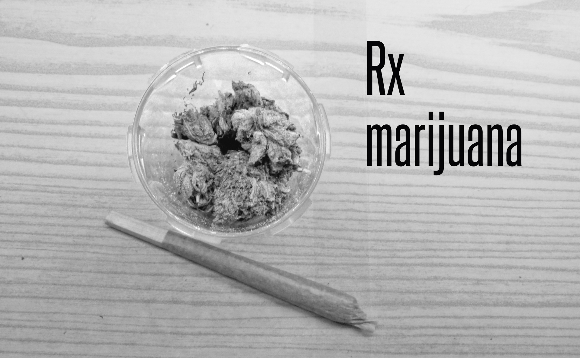 Marijuana Rx Zwart en Wit