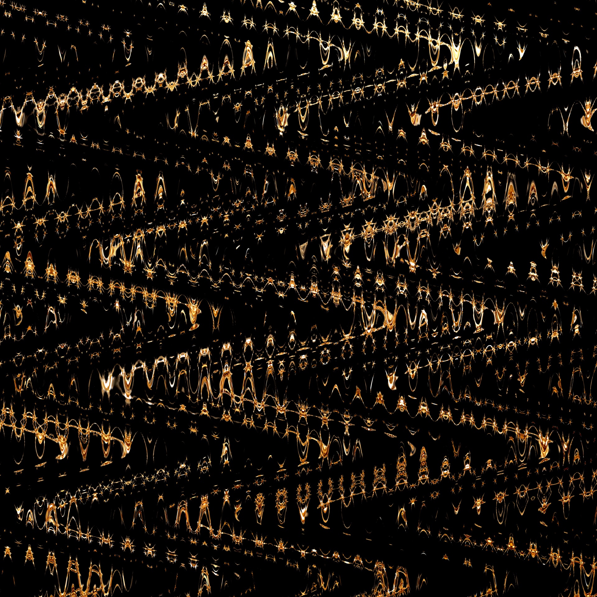Digitaal papier met gouden patronen - 1