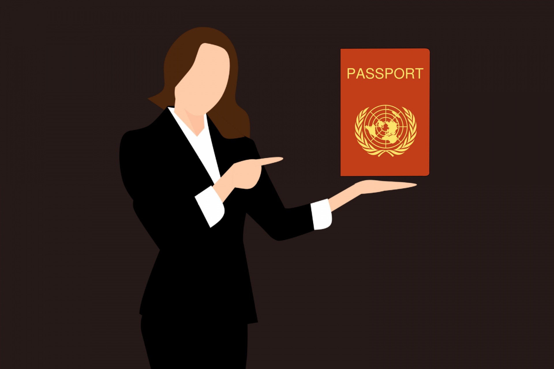 护照邮票，旅行，护照