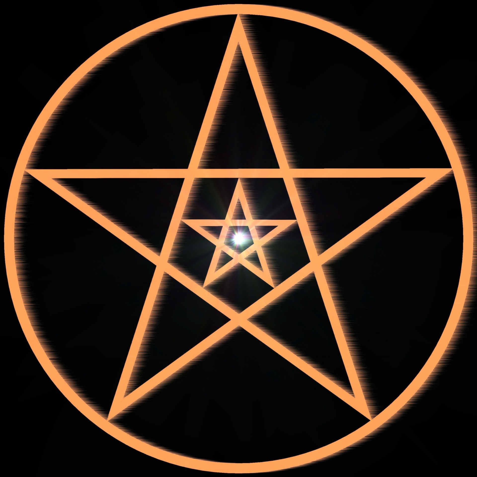 Pentagram supernova mística