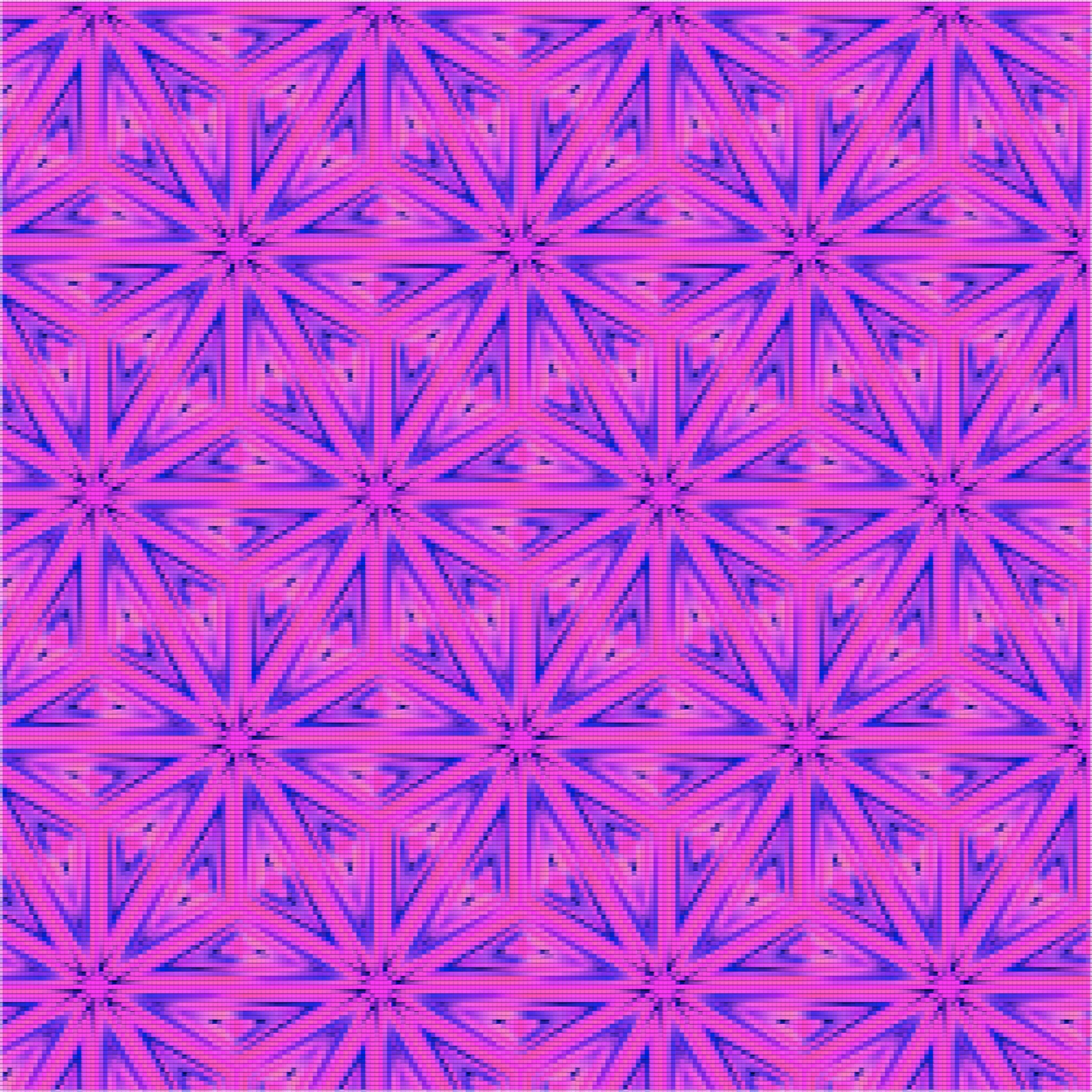 Roze en blauwe patroon