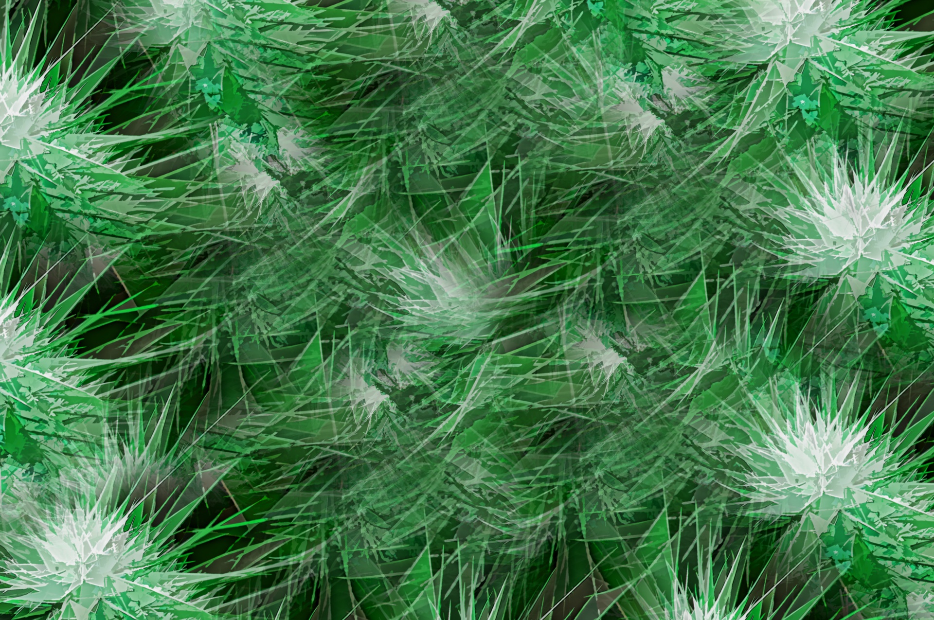 Prisma abstracte achtergrond groen