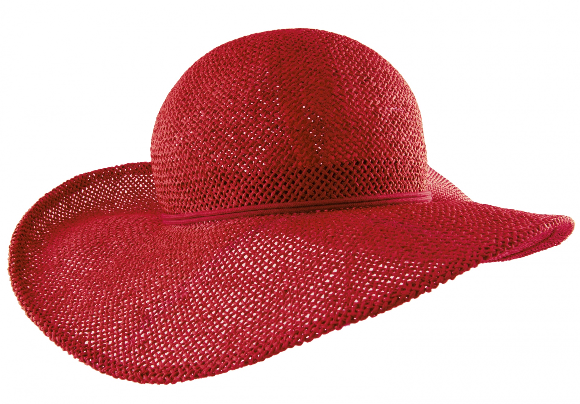 Red Straw Hat