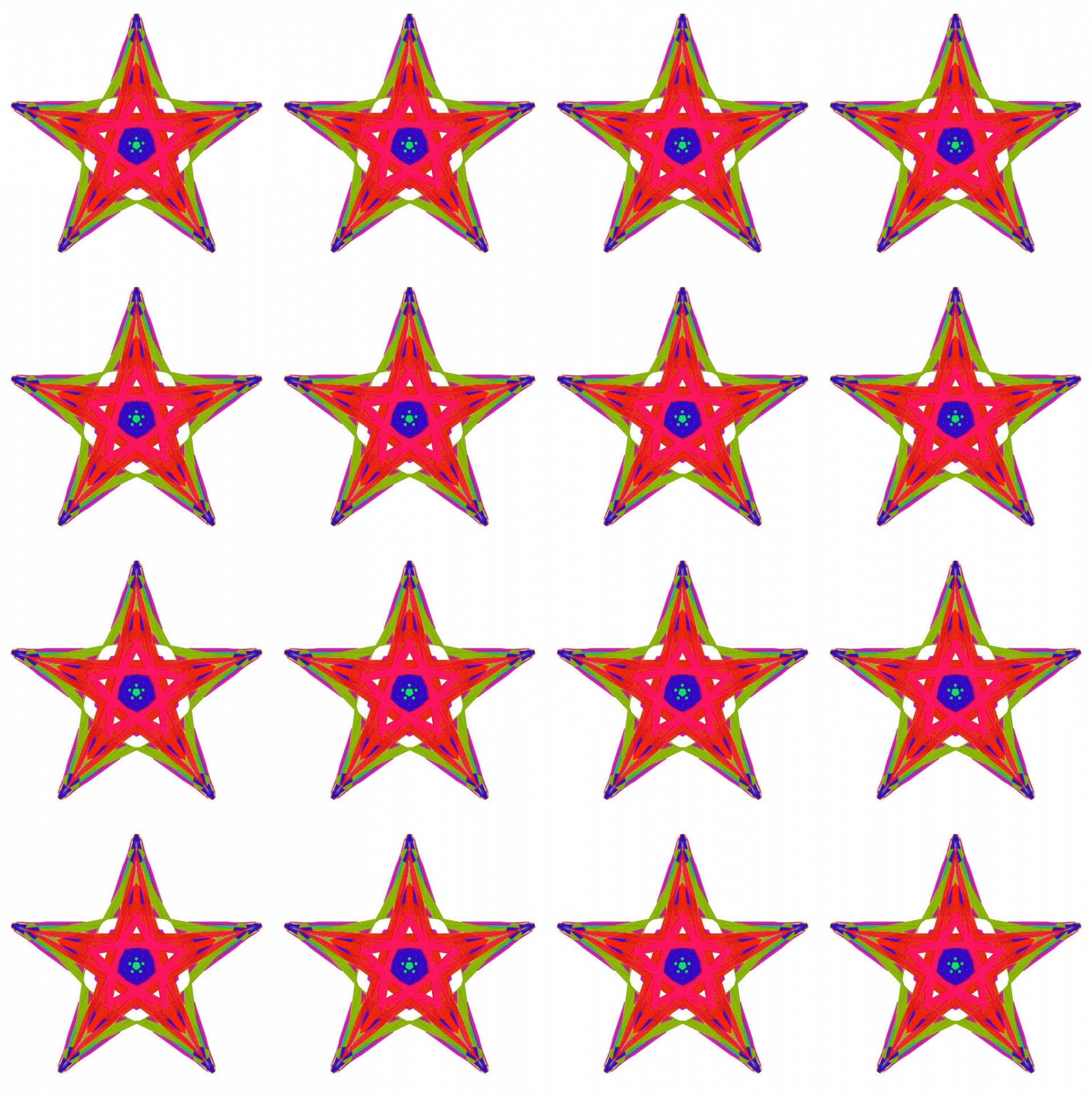 Naadloos patroon met sterren