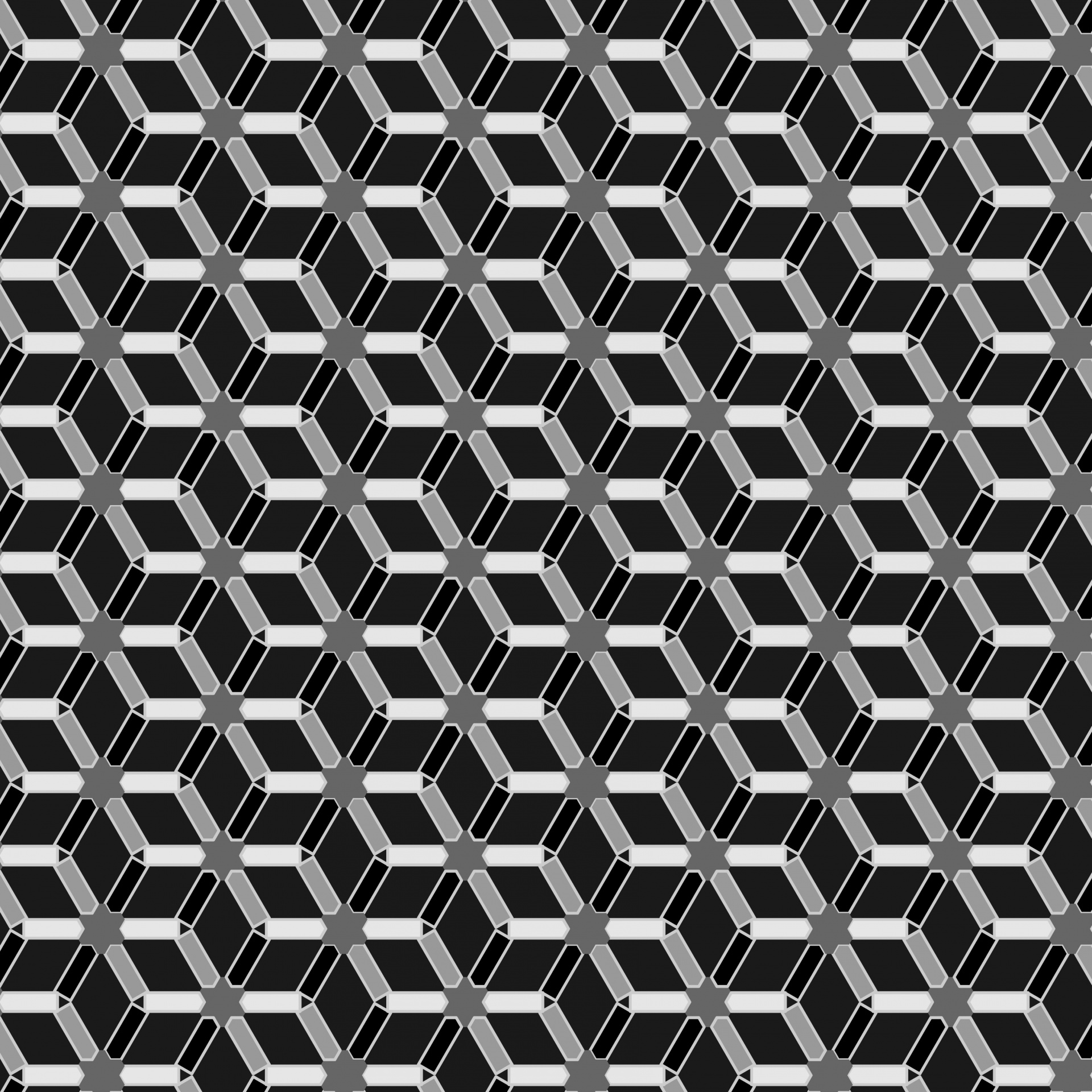 Zilver geometrisch herhalend patroon