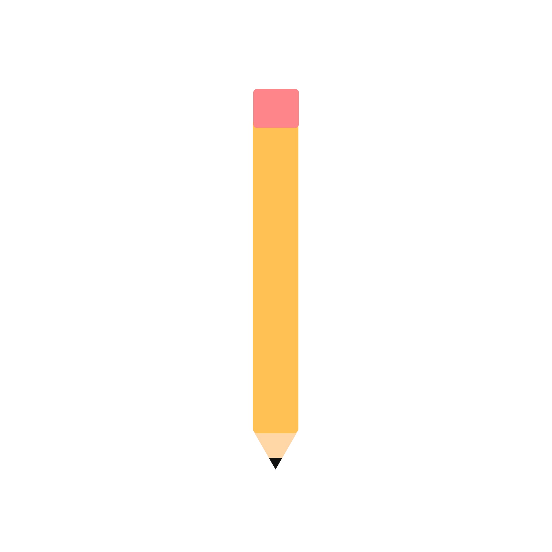 Eenvoudig potlood