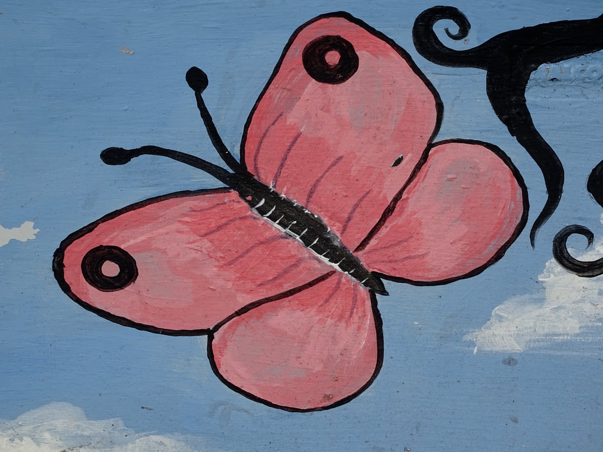 Street Art Butterfly