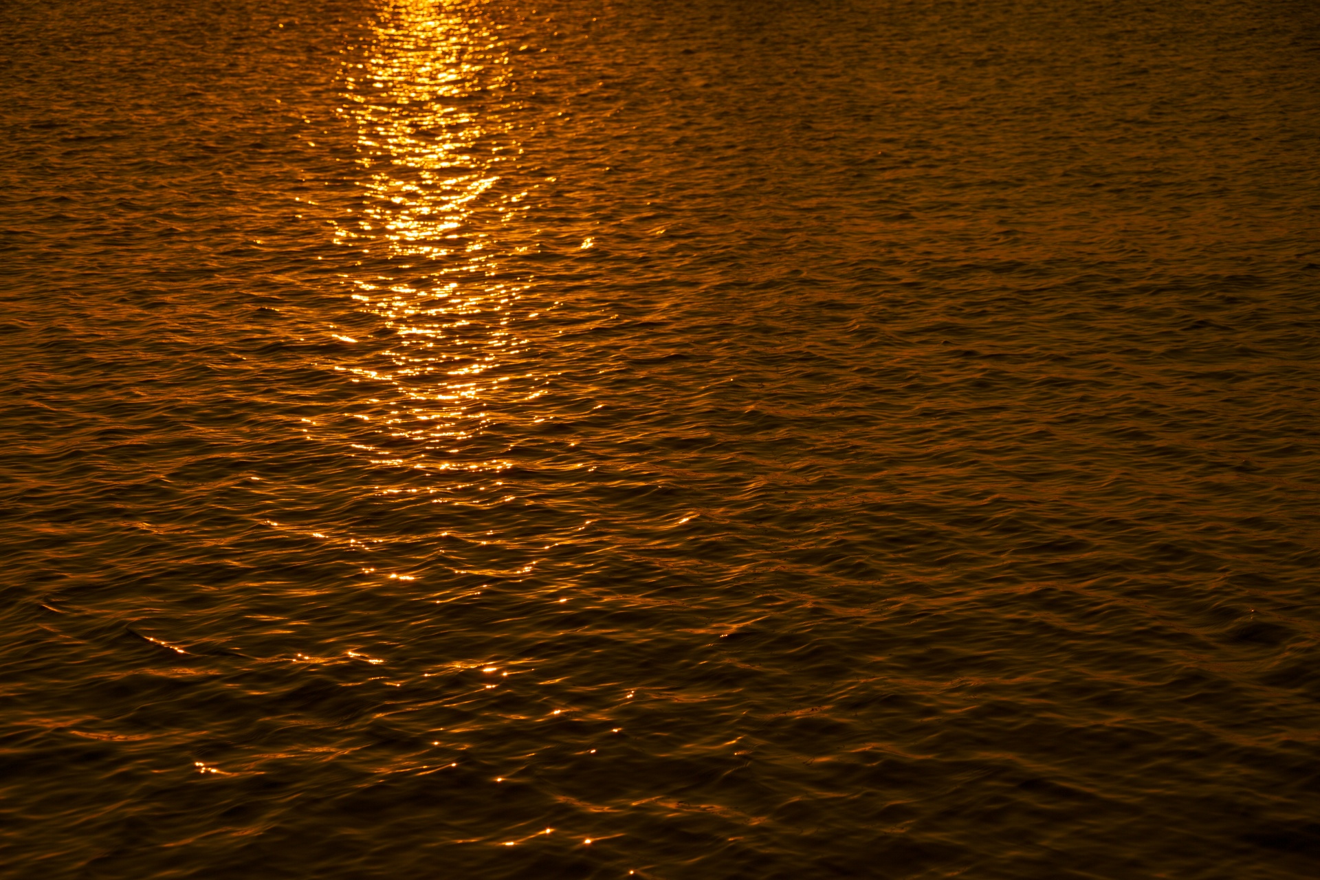 Zon reflectie op water