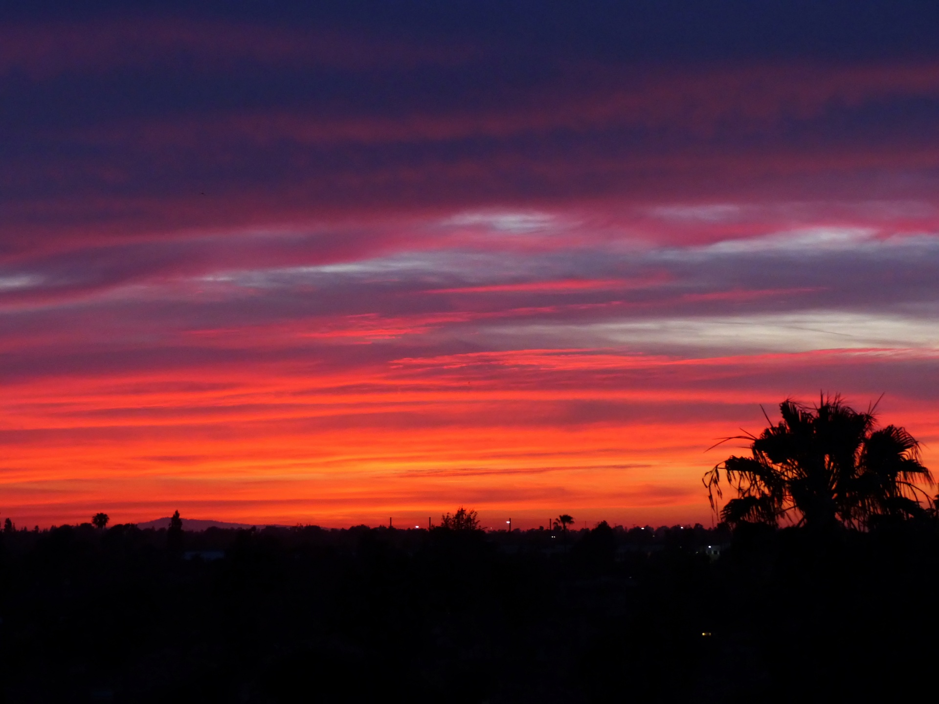Zonsondergang op Newport Beach