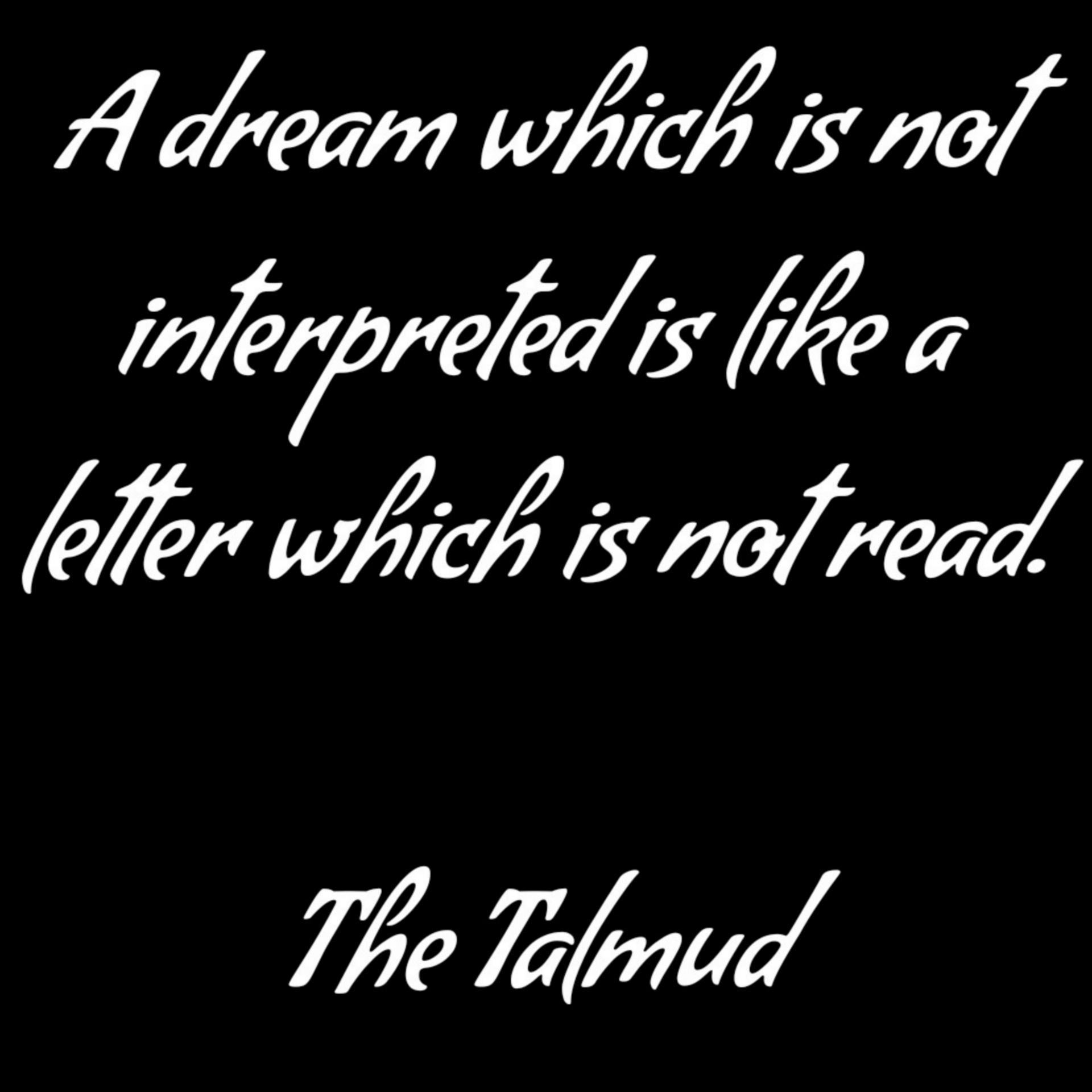 塔玛德对梦的解释