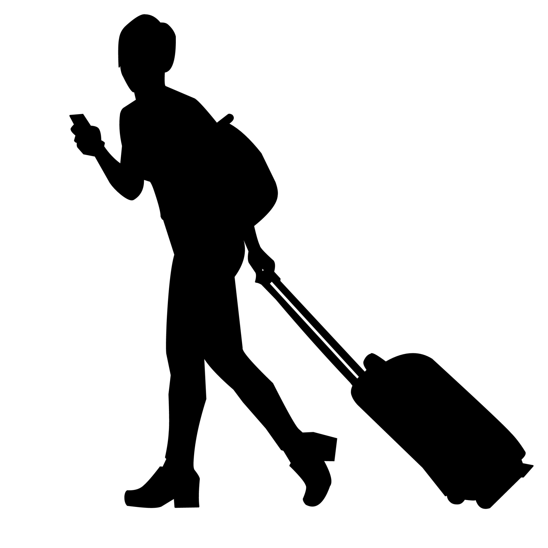 旅行，行李，手提箱，包，