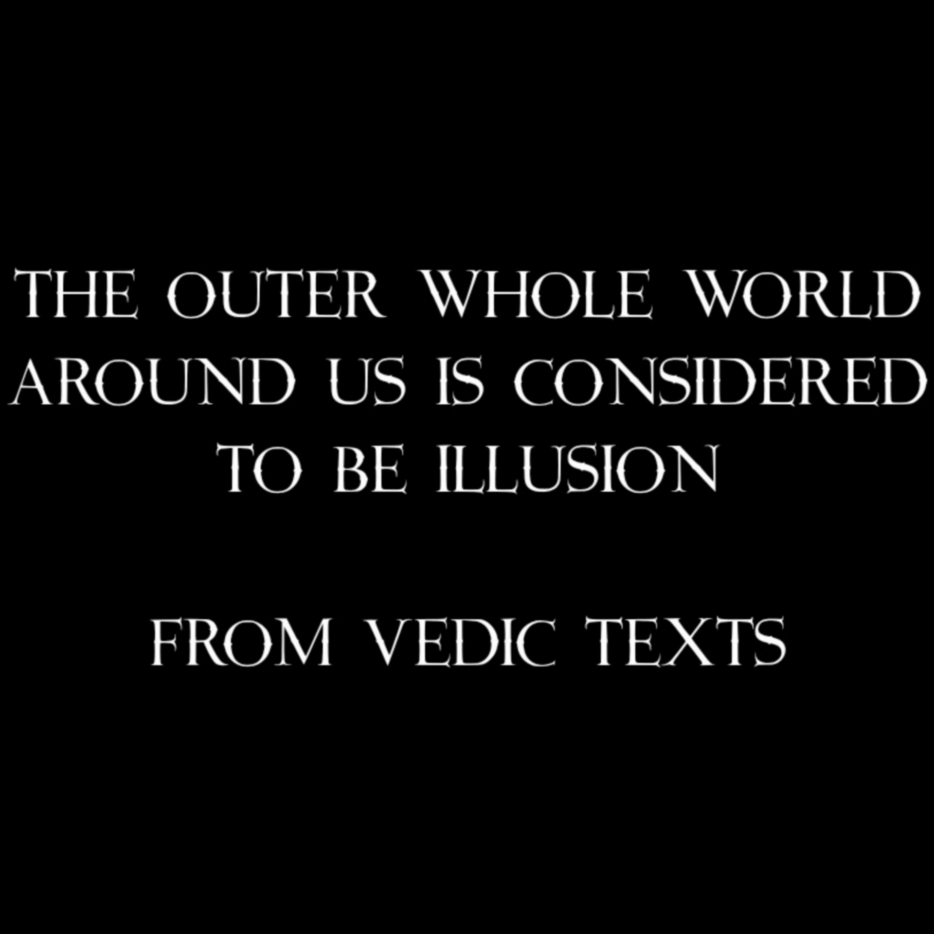 Vedische teksten over illusie