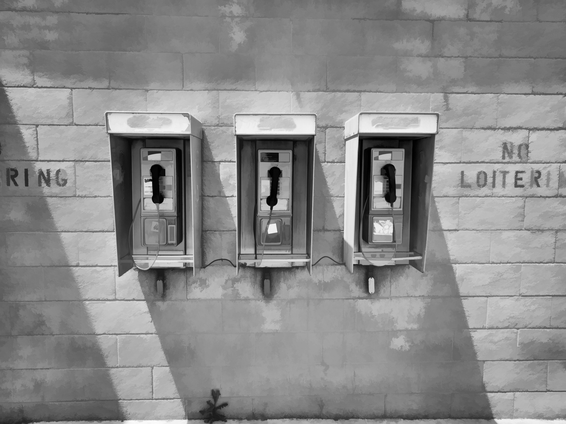 Vintage telefooncellen