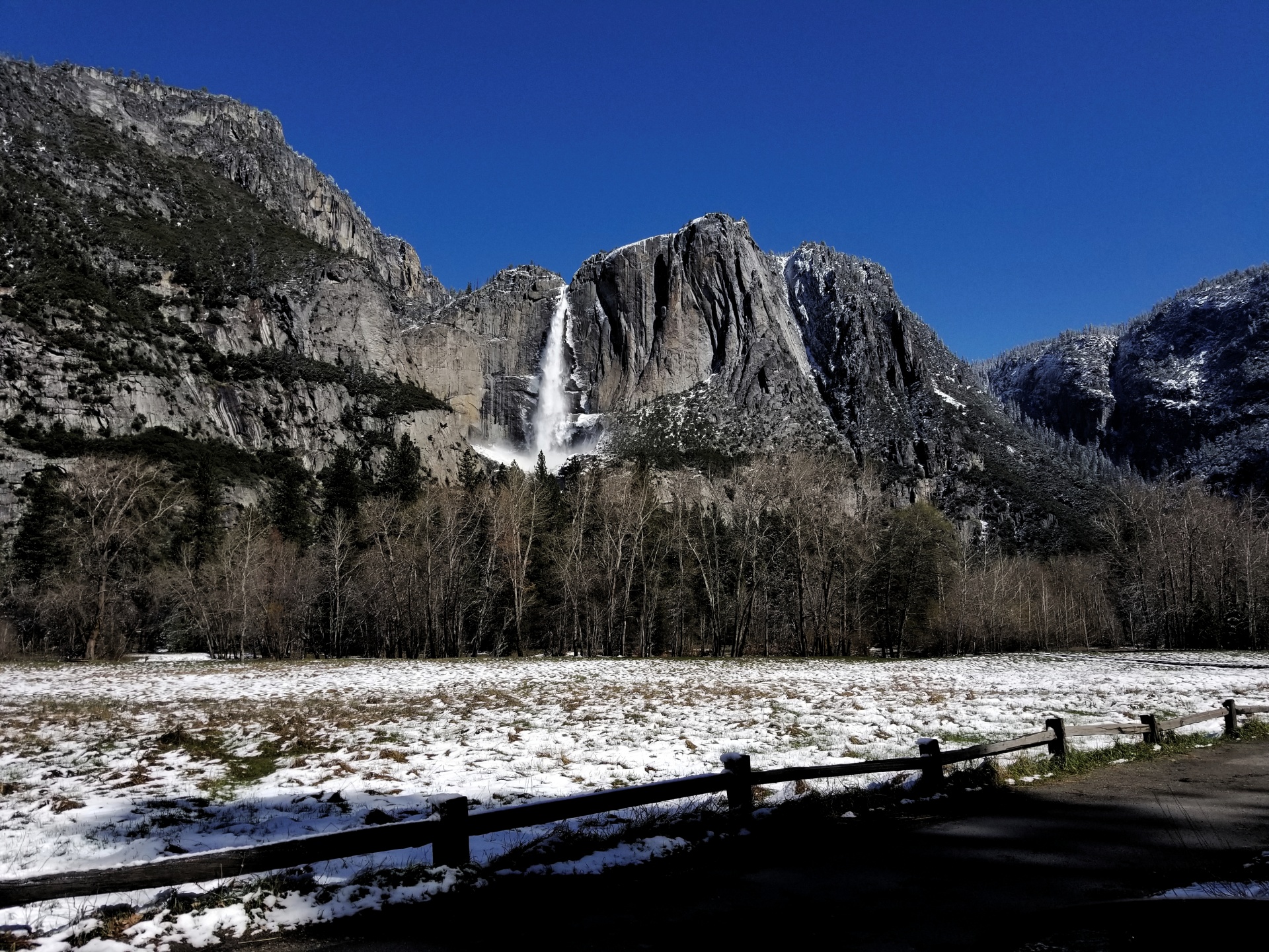 Waterval in Yosemite