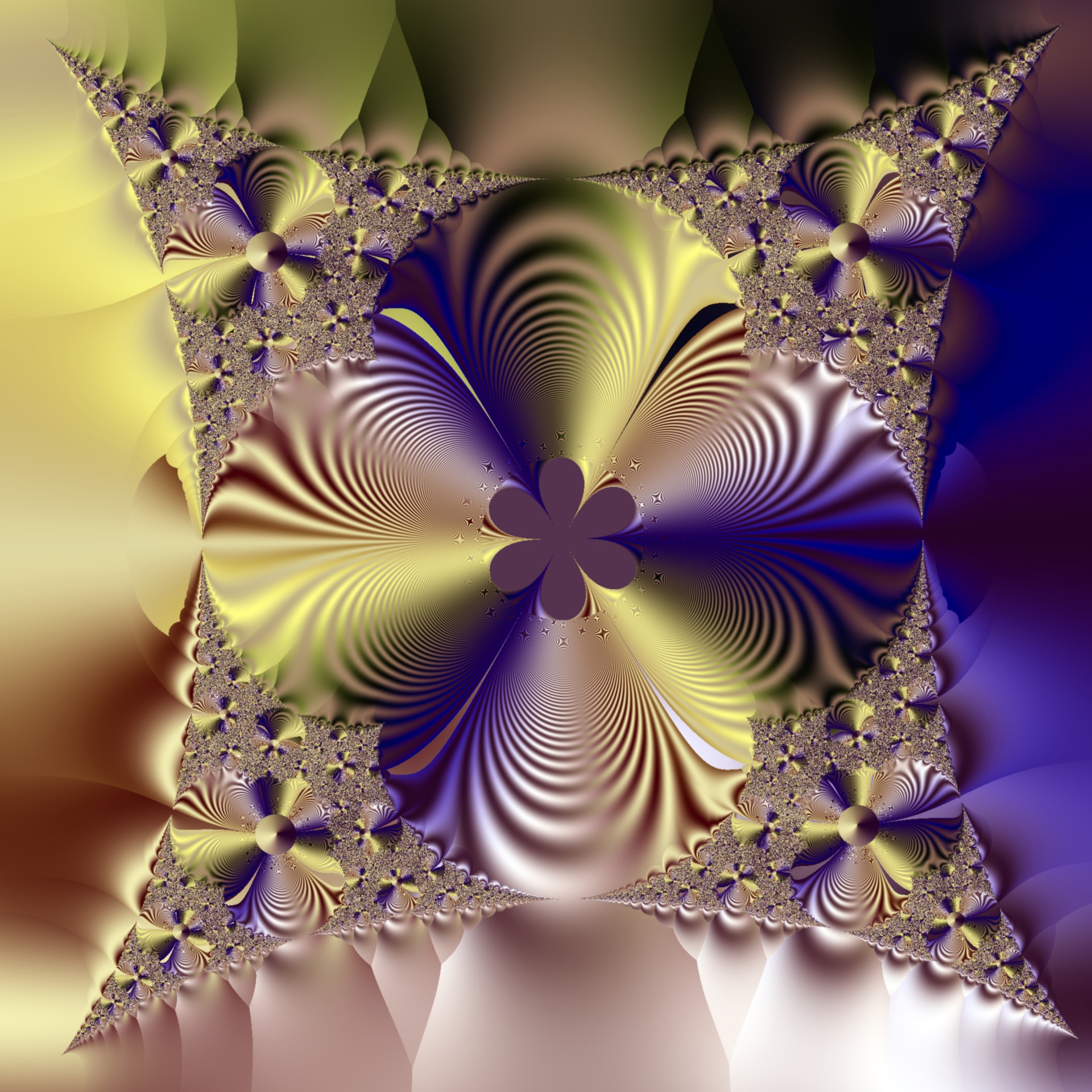Rare fractal afbeelding